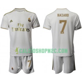 Real Madrid Eden Hazard 7 Bambino Maglia Prima 2019/2020 Manica Corta (+ Pantaloncini)